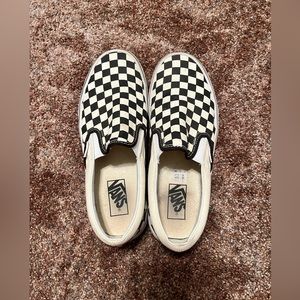 Checkered Vans